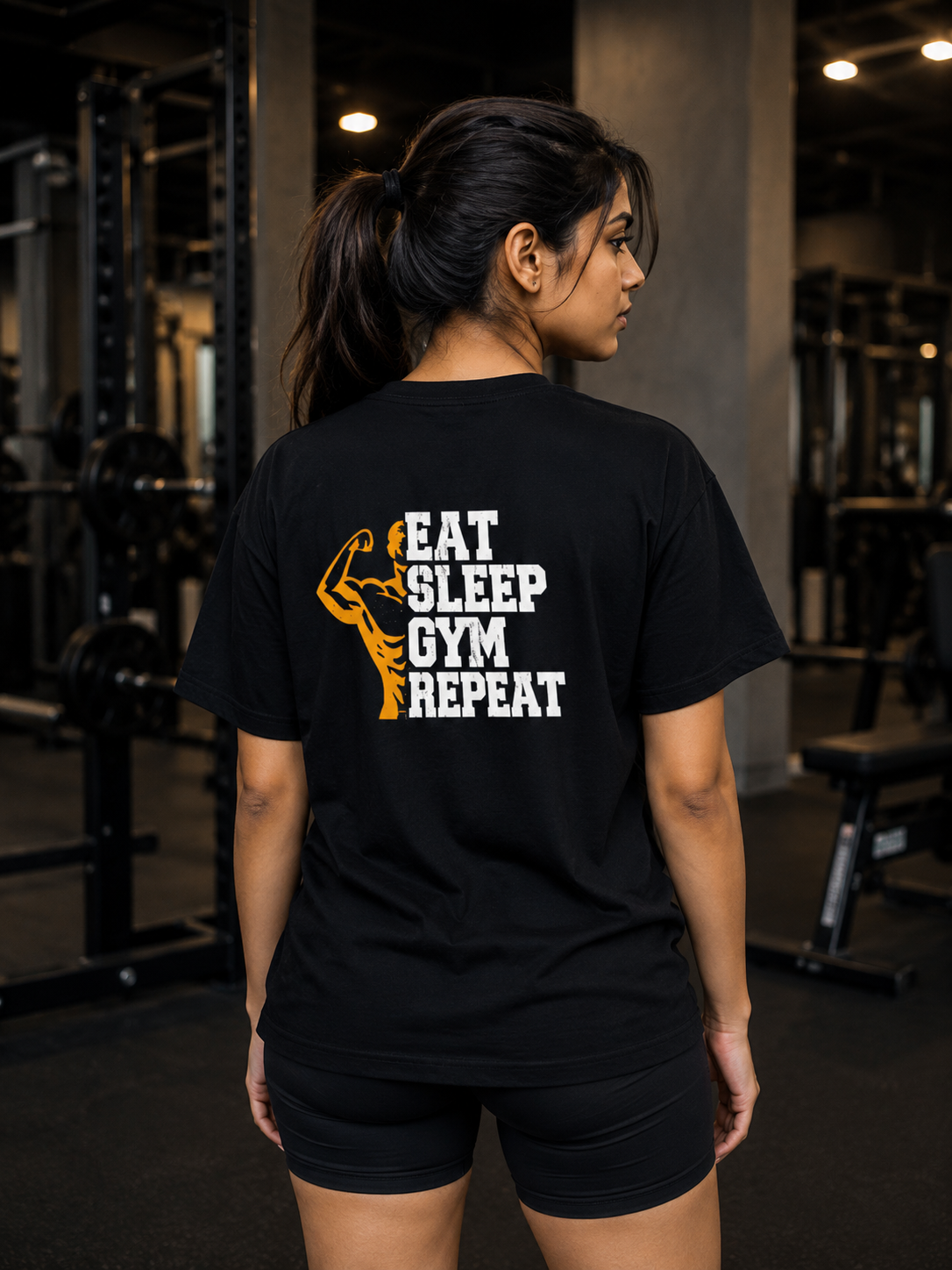 Unisex Classic Crew T-Shirt for Gym Lovers