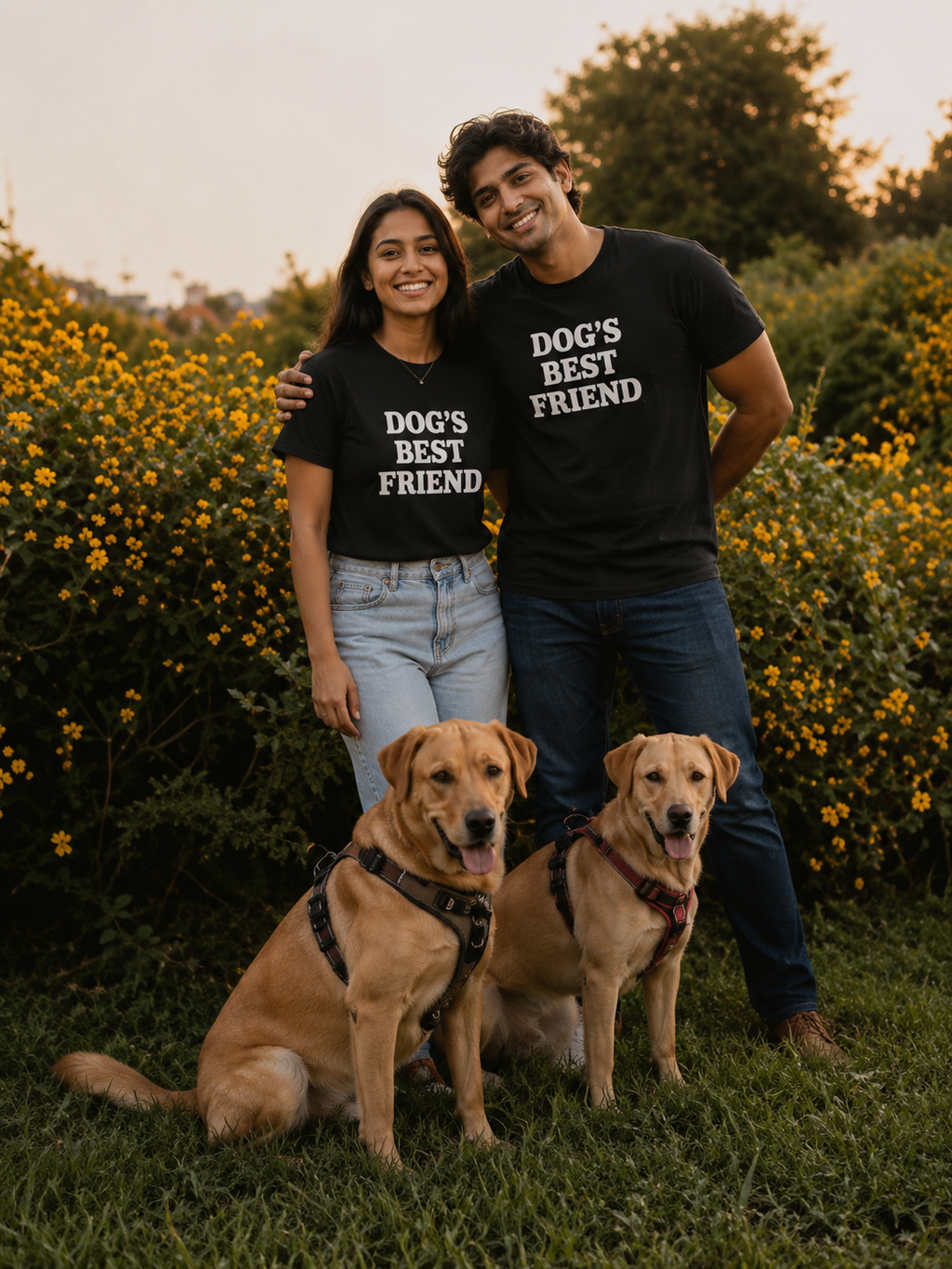 Unisex Standard Crew T-Shirt for Dog Lovers